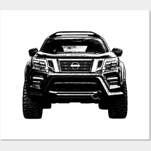 Nissan Navara Sketch Art Posters and Art